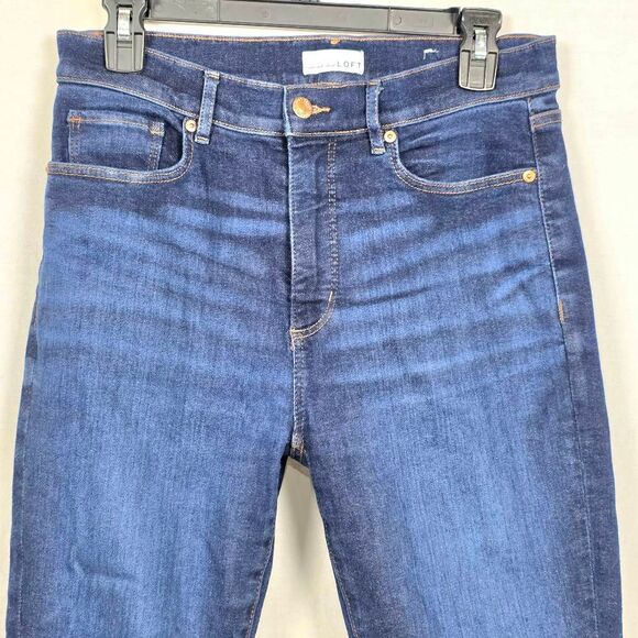 LOFT Sculpt Jegging Women’s 6/28 Dark Wash - Picture 3 of 10